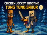 Pui Jockey Shooting Tung Tung Sahur