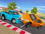 Mini SuperCars Curse Crashing