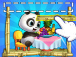Casa din copac cu Panda Lu
